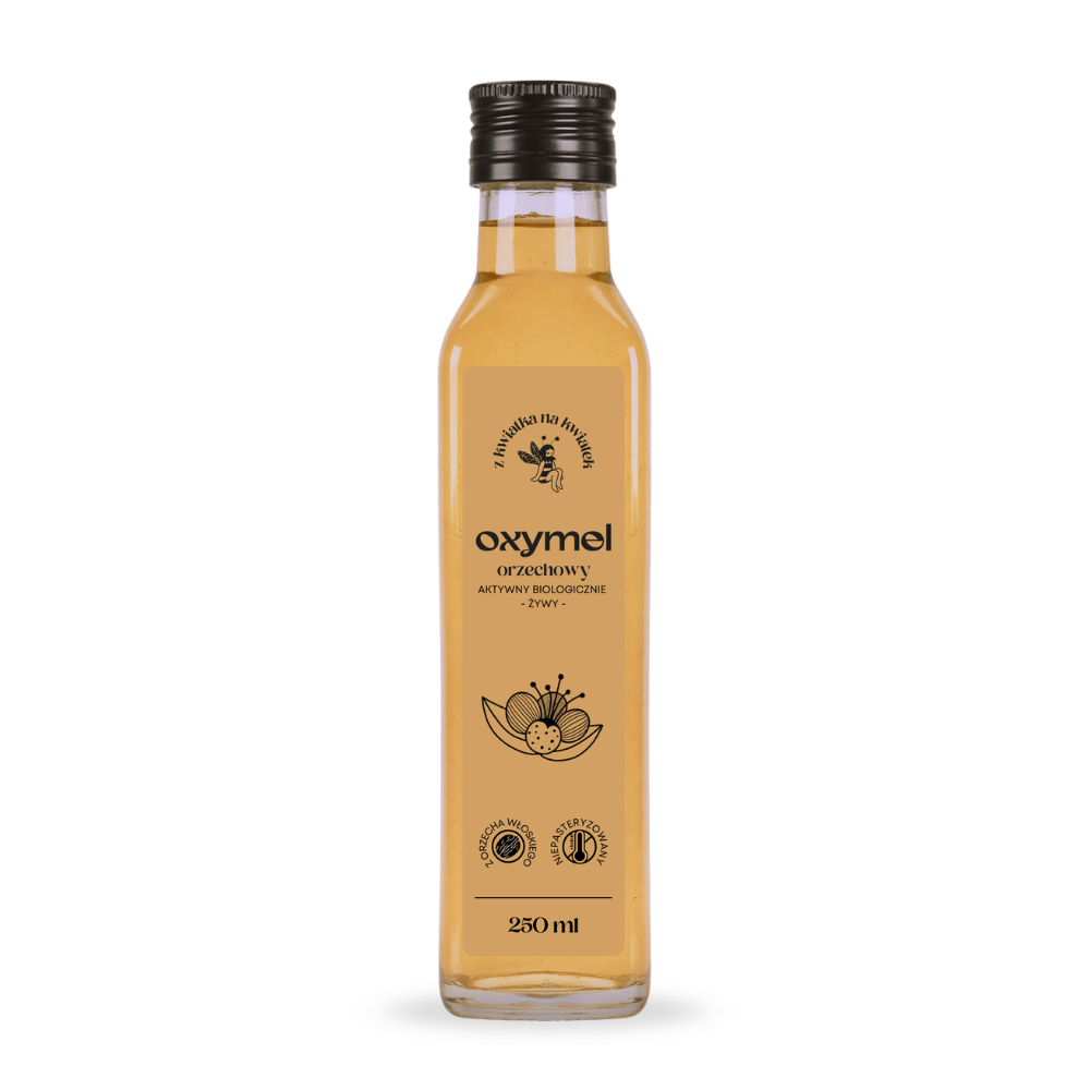 OXYMEL ORZECHOWY 250 ML - z zielonego orzecha włoskiego